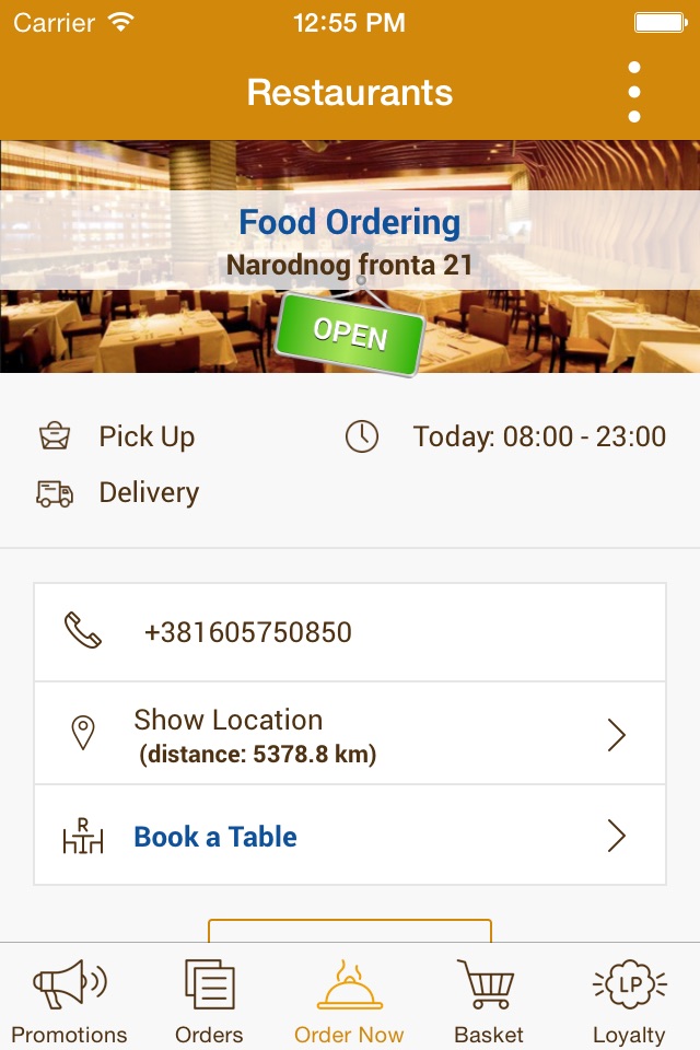 Food Ordering screenshot 3