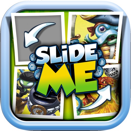 Slide Me Puzzle : Skylanders Picture Characters Quiz Free Games icon