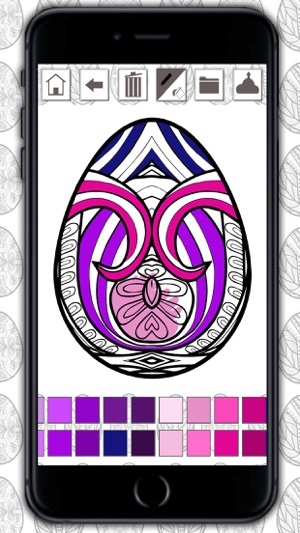 Easter mandalas coloring book – Secret Garden colorfy game f(圖4)-速報App