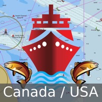 Marine Navigation - Canada - Offline Gps Nautical Charts for Fishing, Sailing and Boating