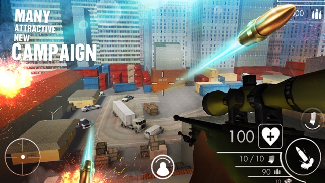 CS Sniper Shooter 3D: Headshot Combat Battle(圖5)-速報App