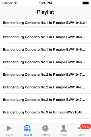 Bach Brandenburg Concerto screenshot 2