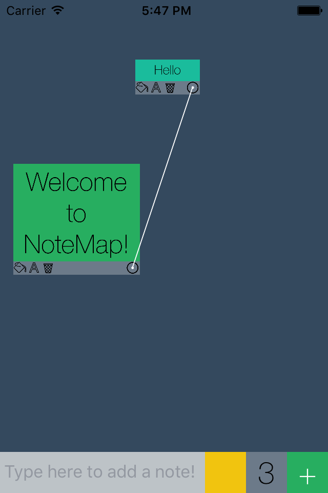 NoteMap A New Type of Note Taking