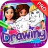 Drawing Desk Friends Draw and Paint Coloring Books Pro - "Lego edition"