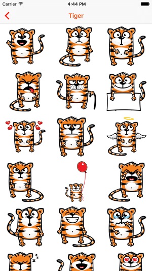 Tiger Emojis(圖3)-速報App