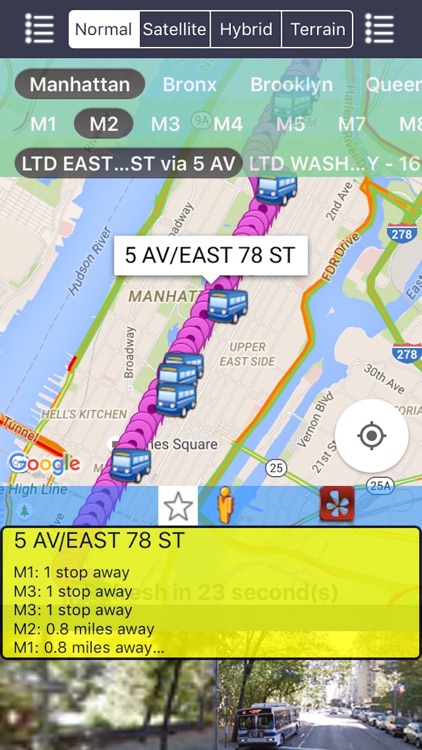My NYC Next Bus Real Time Pro - Public Transportation Directions and Trip Planner