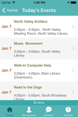 ABQ Library screenshot 2