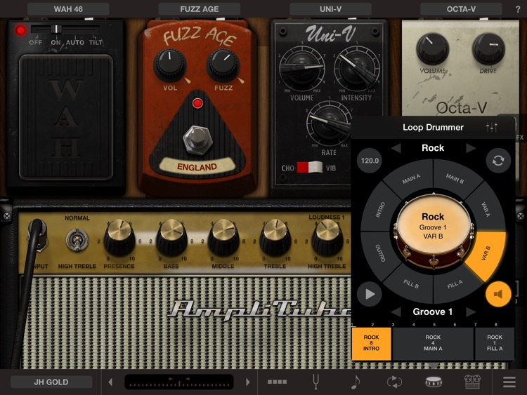AmpliTube Jimi Hendrix™ for iPad screenshot-3