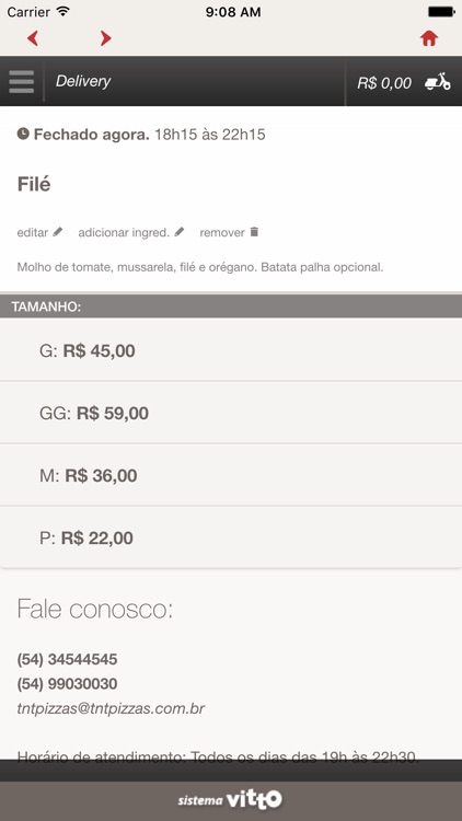 TNT Pizzas screenshot-3