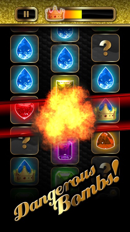 Bling It On! LITE: Attain gilt skills in this fun & uniquely addictive gem match game! screenshot-3