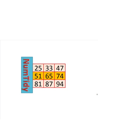 NumTidy iOS App