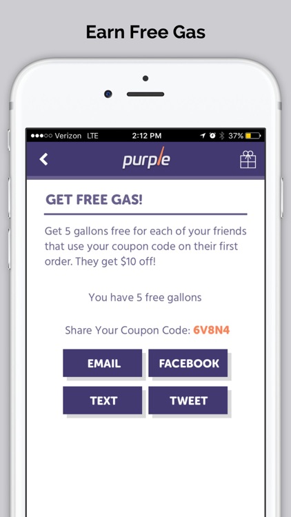 Purple - On-Demand Gas Delivery