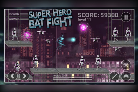 Superhero Bat Fight screenshot 3