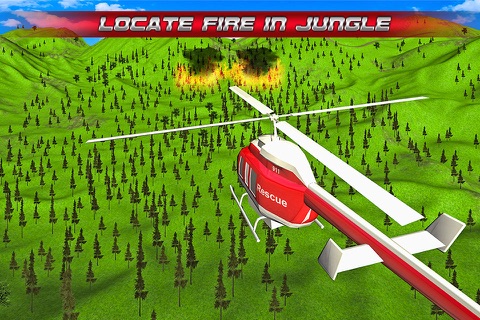 Fire Helicopter Rescue Simulator 2016 screenshot 3