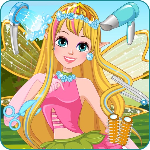 Princess fairy hair salon iOS App