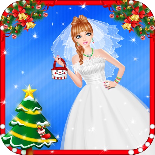 Christmas Beauty Girl Dressup Fun Icon