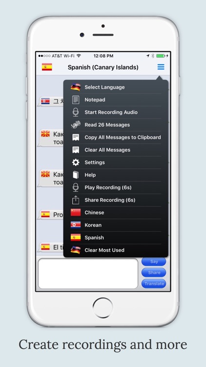 mText2Speech Translator screenshot-3
