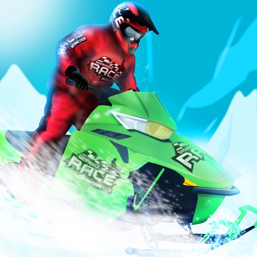 Snowmobile Race Antarctica icon