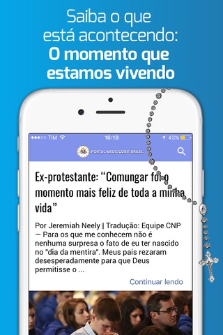 Rainha da Paz - Medjugorje Brasil screenshot 2