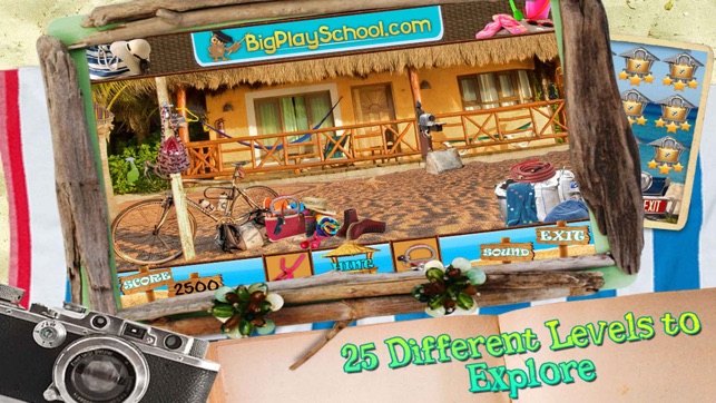 Beach Shack Hidden Object Games