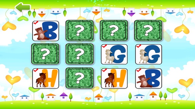 Alphabet Flashcard Match Puzzle For Toddlers - Animal Pair G(圖3)-速報App