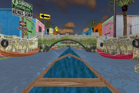 VR City Boat Stream : 3D Virtual Reality Game 2017 screenshot 4