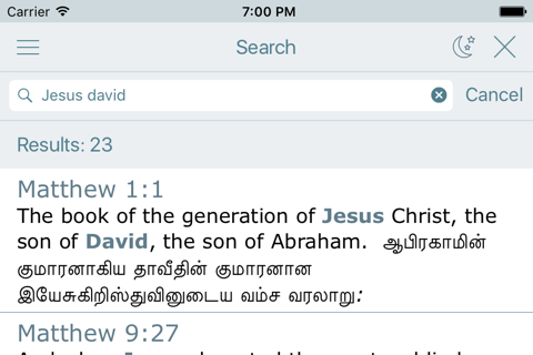Bilingual Tamil English Bible screenshot 4