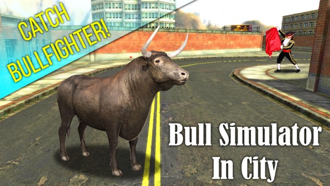 Bull Simulator In City