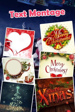 Santa Text Montage - Write Greeting Quotes on Photos with Artist Fonts screenshot 3