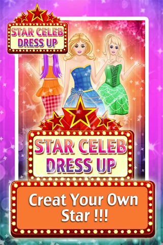 Superstar Dress Up Edition fashion hair stylist beauty games for girls screenshot 4