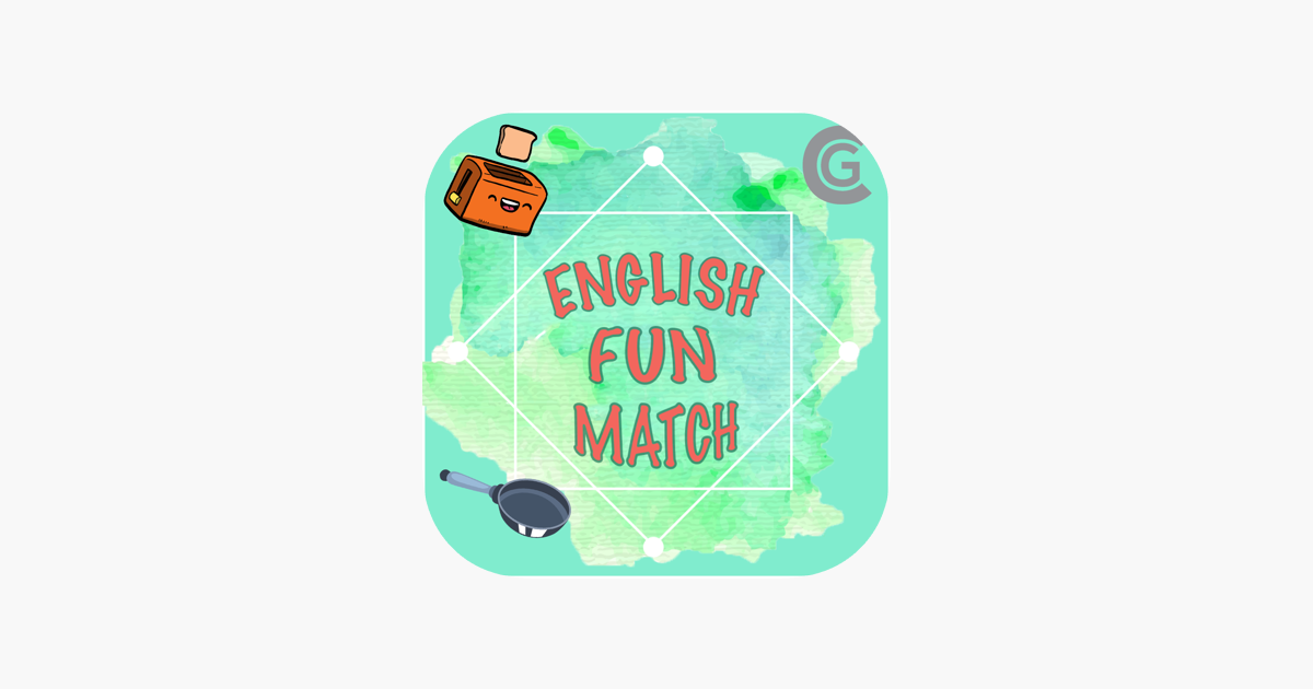 ‎English Fun Match – A drag and drop kid game for learning English ...