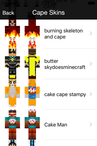 MineSkins Pro - Skin Capes for Minecraft PE (Pocket Edition) screenshot 4