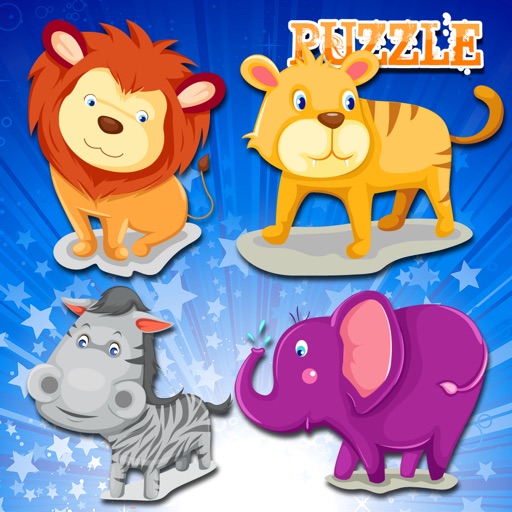 Zoo Animals Puzzles for Preschool and Kids icon