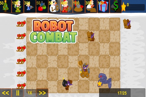 Robot Combat - Defense Shooting Game screenshot 2