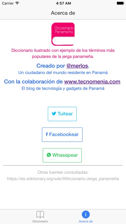 Diccionario Panameño screenshot-3