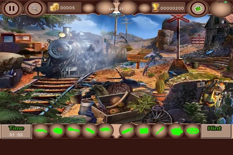 Hidden Object Western Railways screenshot 3