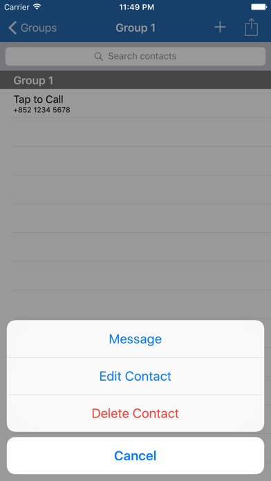PHONEBOOK PLUS AC 1.13 IOS