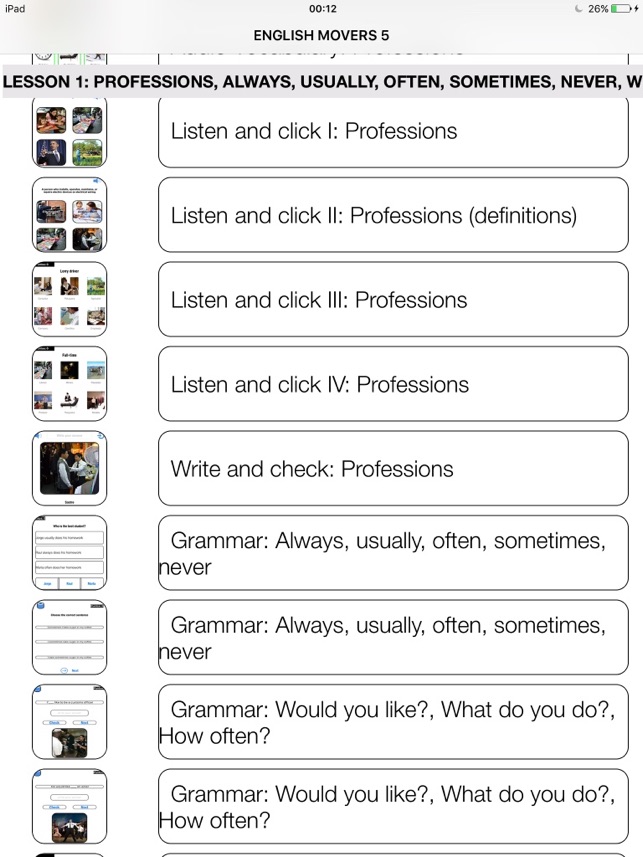 English Movers 5 for iPad Learn Speaking Easily In 30 days W(圖1)-速報App
