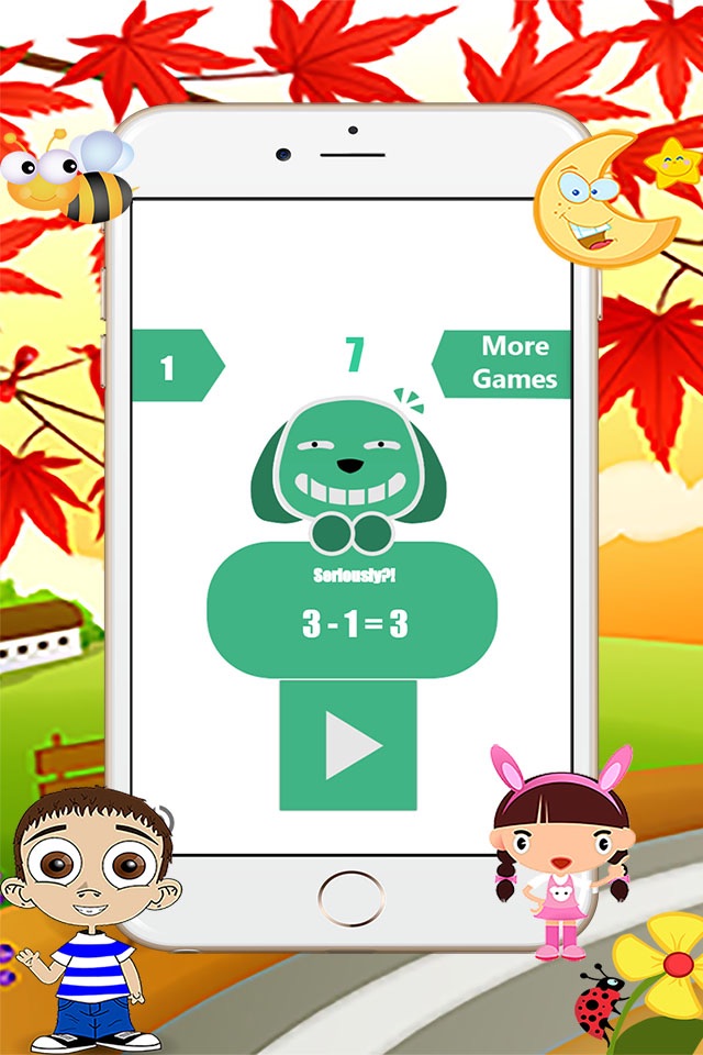 Math123 For Kids - free games educational learning and training screenshot 3