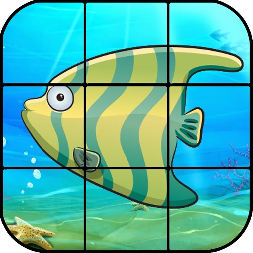 Jigsaw Puzzle for Kids Sea Animals iOS App