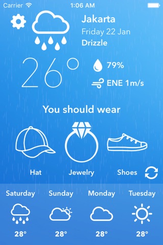 WeatherWear & Clothes screenshot 2