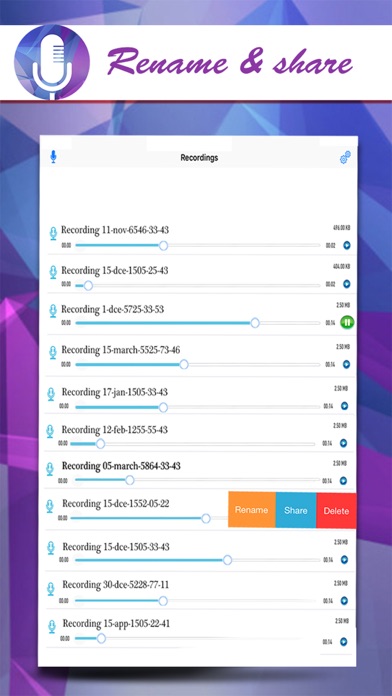 How to cancel & delete Voice Recorder Plus - Record Voice Audio Memos Quickly & Share from iphone & ipad 3