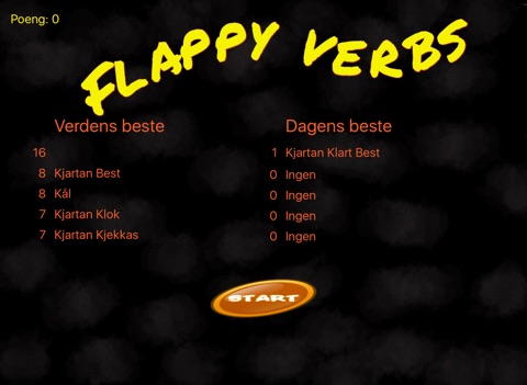 Flappy Verbs screenshot 3