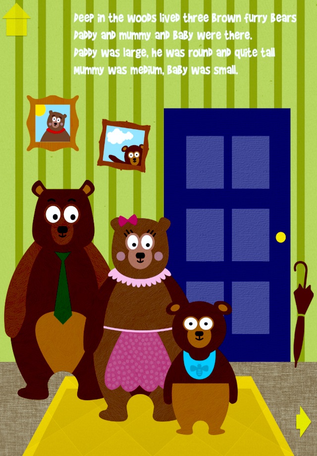 Nursery Rhymes: Goldilocks and the Three Bears screenshot 2