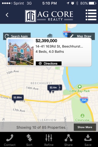 AG CORE REALTY Search screenshot 3