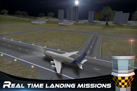 Airplane Flight Simulation 3D Pro - Realistic Jumbo Jet Driving Adventure screenshot 2