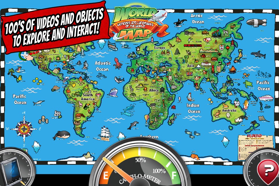 Popar World Map screenshot 2