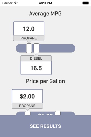 Propane Autogas Calculator screenshot 2