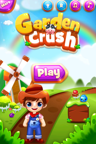 Garden Fun- 3 Match Saga Games Jelly of Crush Blast Soda screenshot 2