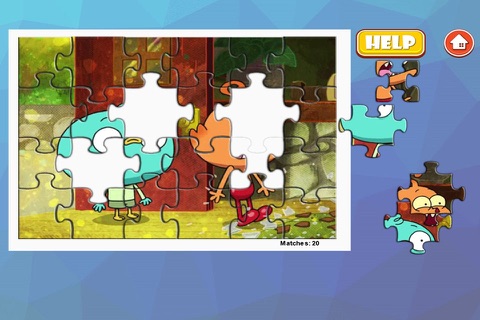 Cartoon Jigsaw Puzzle Box for Harvey Beaks screenshot 2